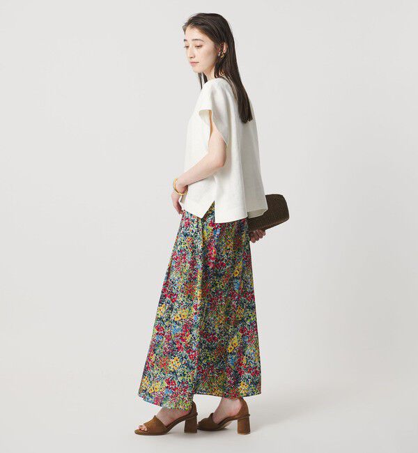 UNITED ARROWS「フラワー プリント スカート」|スカート|