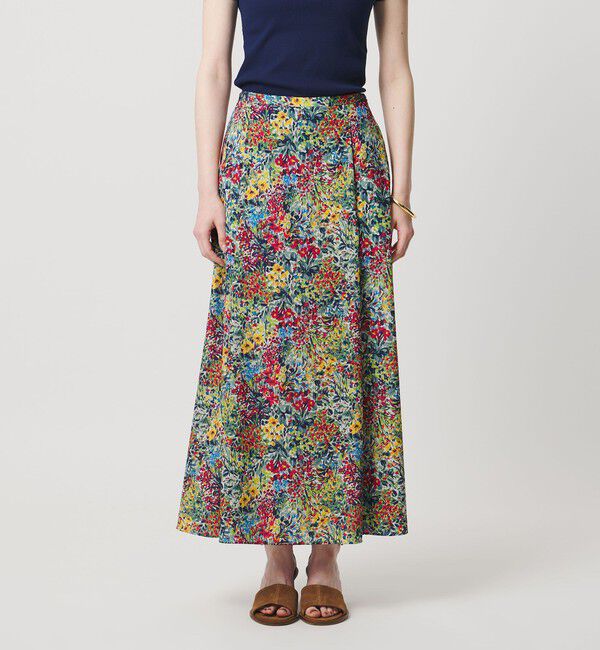 UNITED ARROWS「フラワー プリント スカート」|スカート|