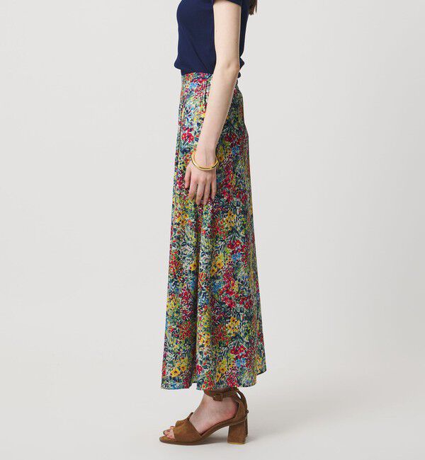 UNITED ARROWS「フラワー プリント スカート」|スカート|