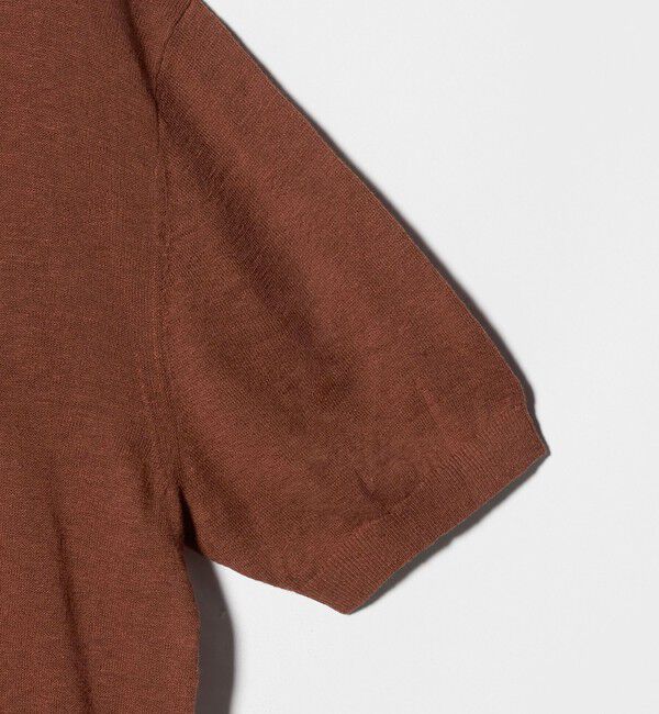 UNITED ARROWS「リネン/コットン ニット Tシャツ」|Tシャツ・カットソー|