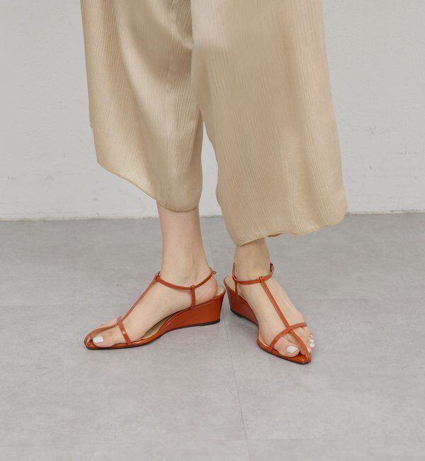  「【2.718】ナローストラップサンダル」|その他|