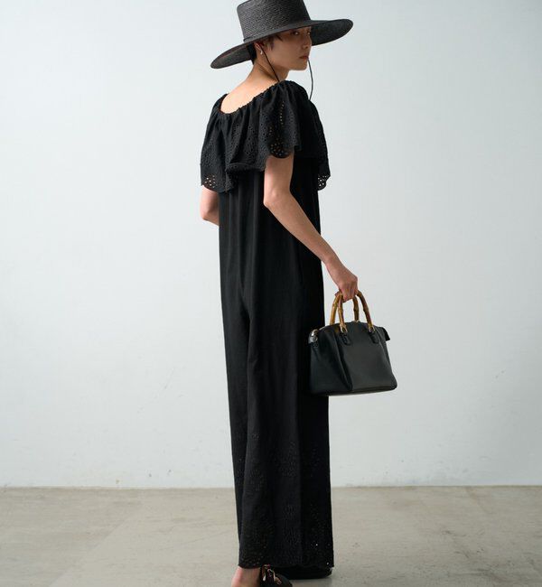  「コットンレースオールインワン」|ワンピース|