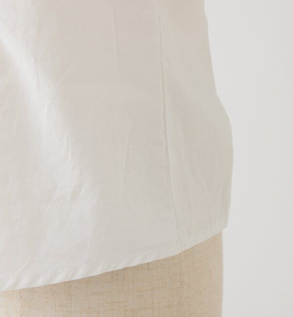  「フロントギャザー半袖ボウタイブラウス」|シャツ・ブラウス|