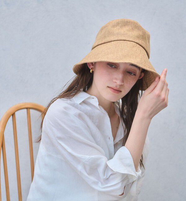 UNITED ARROWS「ナチュラルライク ハット UV」|ハット|BEIGE