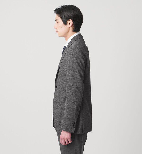 UNITED ARROWS「ソフト カラミ シングル 2ボタン テーラードジャケット COMFORT EASY‐MODEL　ヨコストレッチ」|テーラードジャケット|