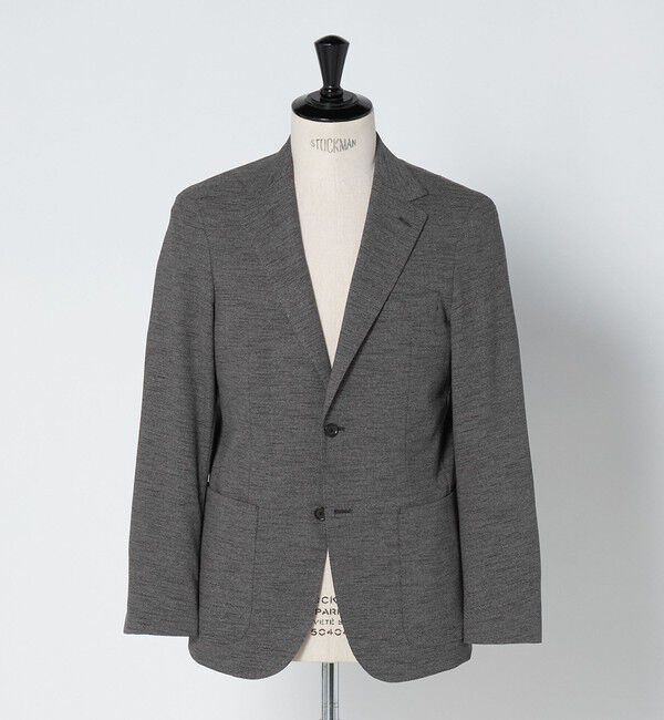 UNITED ARROWS「ソフト カラミ シングル 2ボタン テーラードジャケット COMFORT EASY‐MODEL　ヨコストレッチ」|テーラードジャケット|