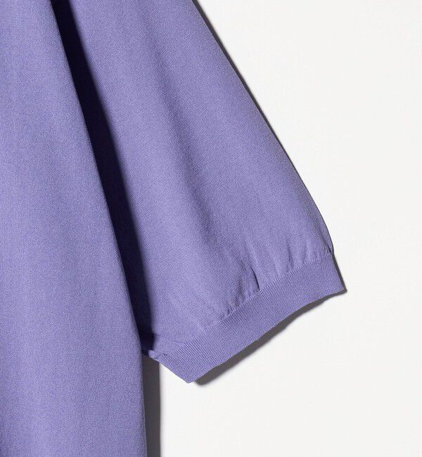 UNITED ARROWS「ショートスリーブ ニットポロシャツ UA COZY ウォッシャブル 抗菌防臭」|ポロシャツ|