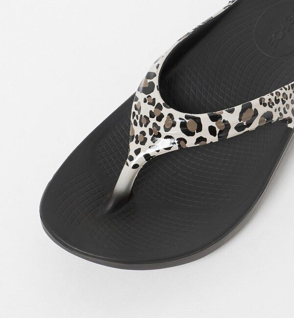 UNITED ARROWS green label relaxing「＜OOFOS＞Oolala レオパード / ウーララ」|サンダル|