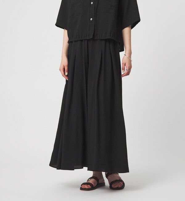 UNITED ARROWS green label relaxing「［size SHORTあり］【WEB限定】＜at ease＞キュロット パンツ」|キュロット|