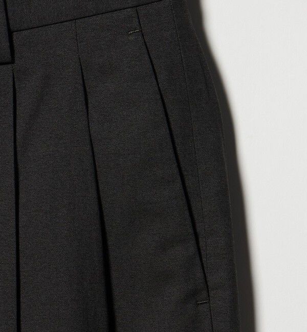 UNITED ARROWS green label relaxing「TR 和紙 2プリーツ スラックス W4」|スラックス|