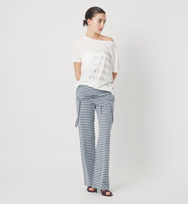 ATTISESSION「＜ATTISESSION＞ボーダー パンツ」|その他|