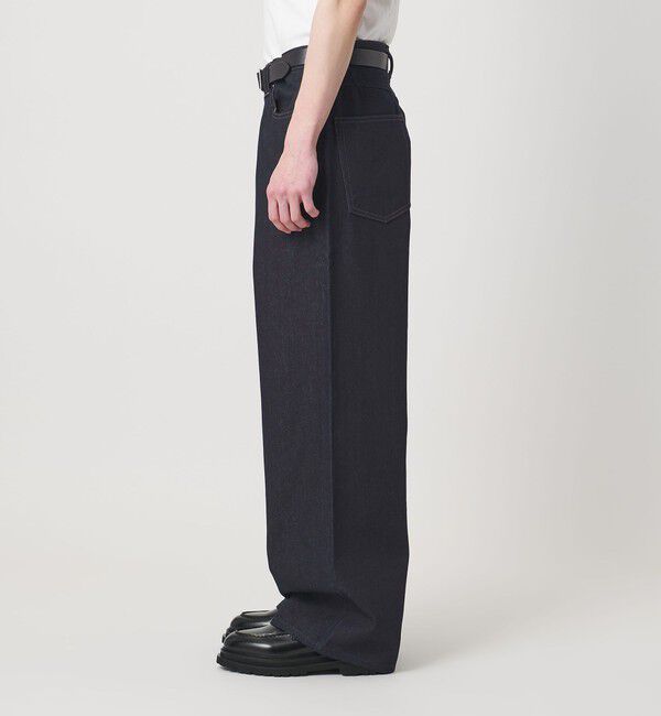 MONKEY TIME「ライトオンス リジッド デニム バギー パンツ」|チノ|