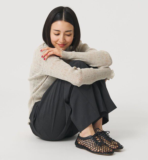 BEAUTY&YOUTH UNITED ARROWS「【別注】＜MOHI...＞WEAVE LACEUP シューズ」|ローファー|