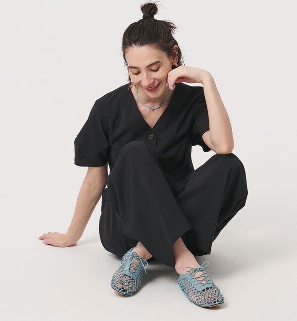 BEAUTY&YOUTH UNITED ARROWS「【別注】＜MOHI...＞WEAVE LACEUP シューズ」|ローファー|