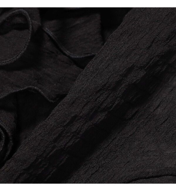 Ray BEAMS 「ラッフルカラー ノースリーブ ブラウス」|シャツ・ブラウス|