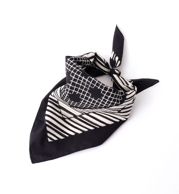 NOLLEY'S goodman「EMME EFFE センタードットプリントバンダナスカーフ」|バンダナ・スカーフ|