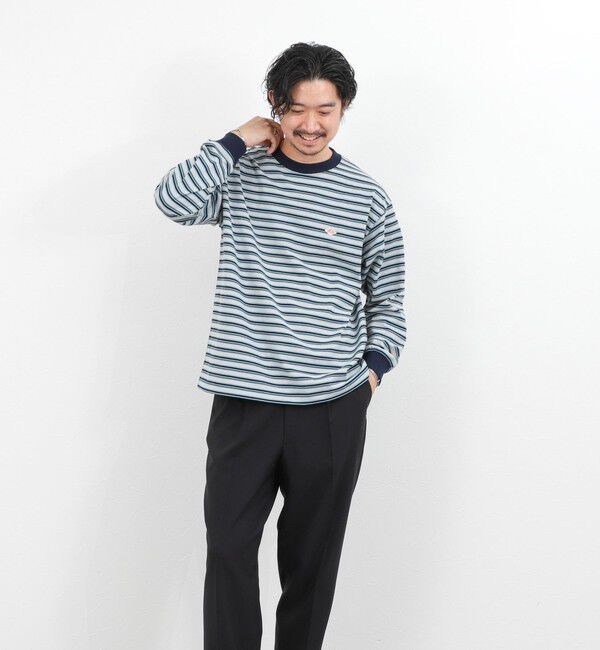 NOLLEY'S goodman「【DANTON/ダントン】DT-C0200TCB STRIPE LONG SLEEVE T-SHIRT 26SS」|Tシャツ・カットソー|