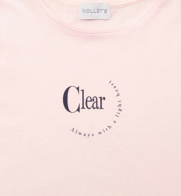 NOLLEY'S「ウォッシャブルプリントT」|Tシャツ・カットソー|