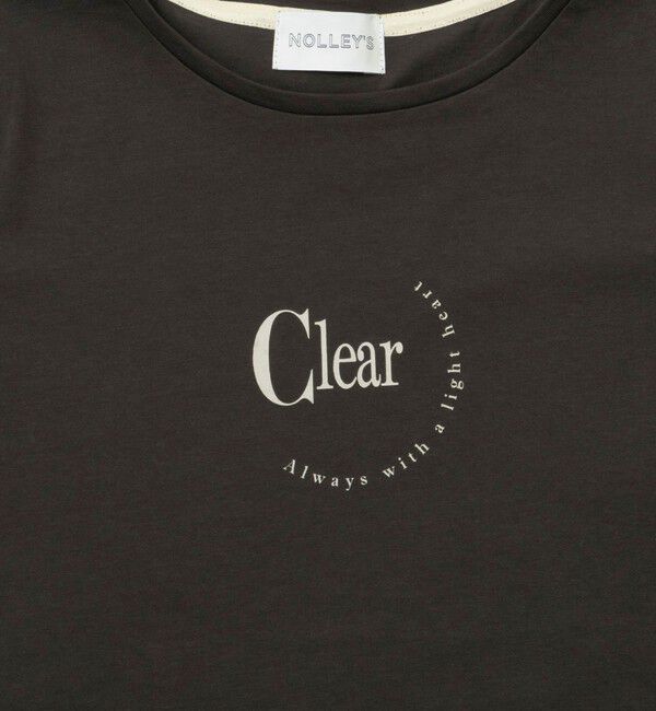 NOLLEY'S「ウォッシャブルプリントT」|Tシャツ・カットソー|