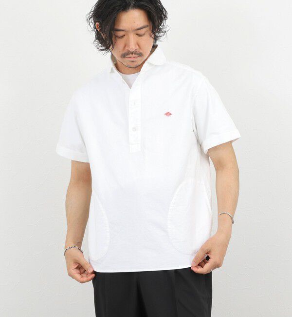 NOLLEY'S goodman「【DANTON/ダントン】ROUND COLLAR P.O SHIRT SS 26SS（DT-B0284 SOX）」|シャツ・ブラウス|