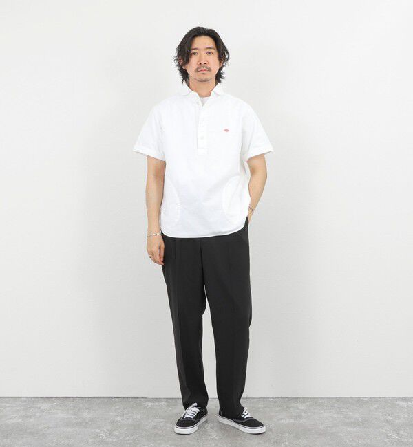 NOLLEY'S goodman「【DANTON/ダントン】ROUND COLLAR P.O SHIRT SS 26SS（DT-B0284 SOX）」|シャツ・ブラウス|