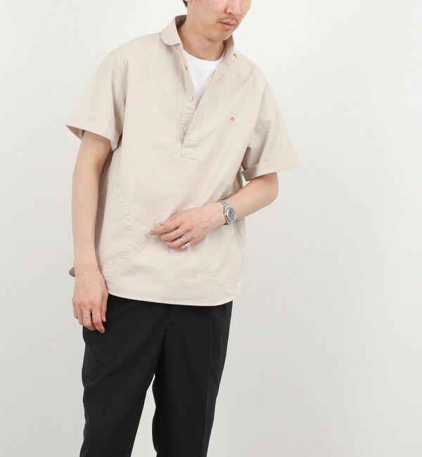 NOLLEY'S goodman「【DANTON/ダントン】ROUND COLLAR P.O SHIRT SS 26SS（DT-B0284 SOX）」|シャツ・ブラウス|