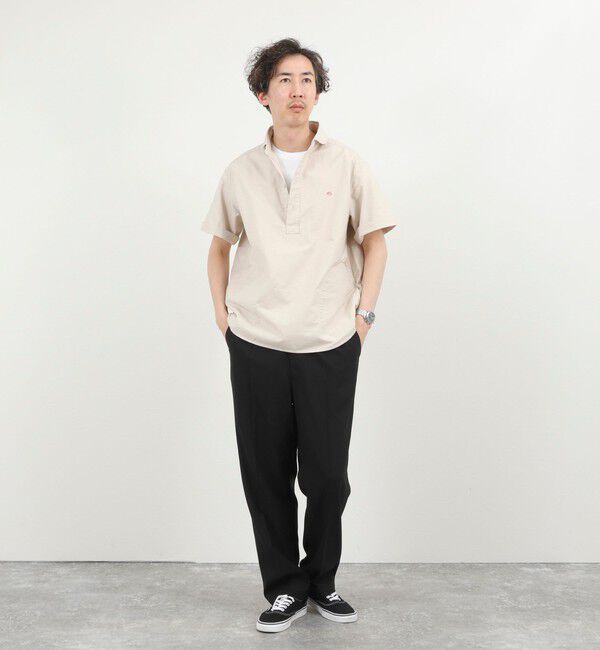 NOLLEY'S goodman「【DANTON/ダントン】ROUND COLLAR P.O SHIRT SS 26SS（DT-B0284 SOX）」|シャツ・ブラウス|