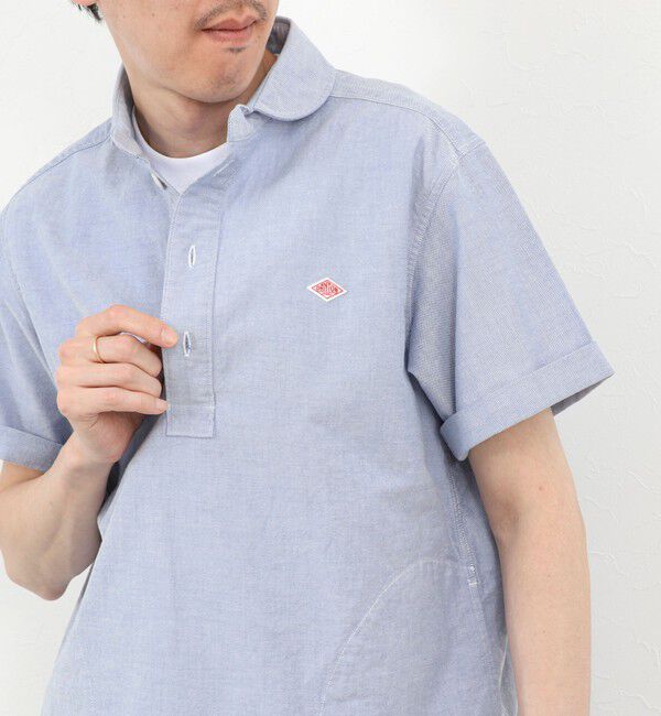 NOLLEY'S goodman「【DANTON/ダントン】ROUND COLLAR P.O SHIRT SS 26SS（DT-B0284 SOX）」|シャツ・ブラウス|