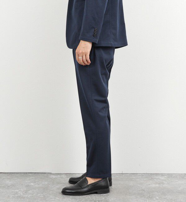 NOLLEY'S goodman「《ビジカジ/セットアップ対応》強撚バスケット イージーパンツ 26SS」|チノ|