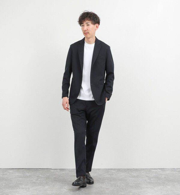 NOLLEY'S goodman「《ビジカジ/セットアップ対応》強撚バスケット イージーパンツ 26SS」|チノ|