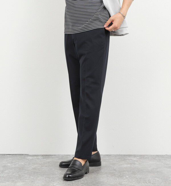 NOLLEY'S goodman「《ビジカジ/セットアップ対応》強撚バスケット イージーパンツ 26SS」|チノ|