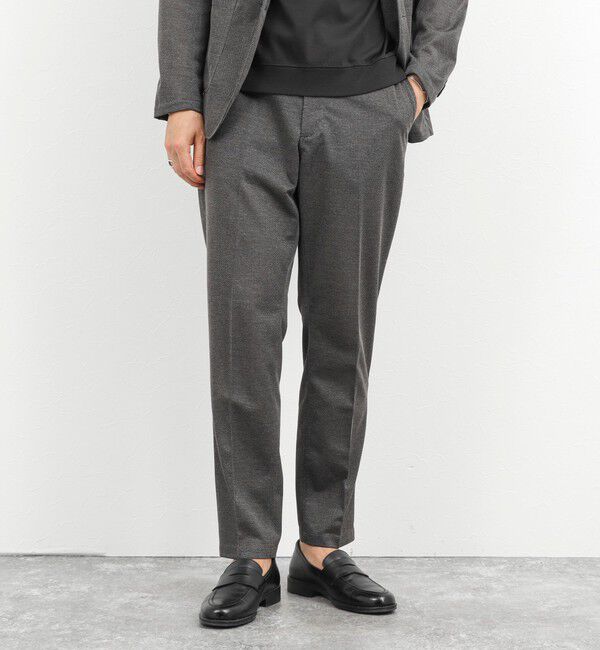 NOLLEY'S goodman「《ビジカジ/セットアップ対応》強撚バスケット イージーパンツ 26SS」|チノ|