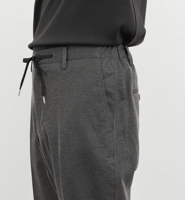 NOLLEY'S goodman「《ビジカジ/セットアップ対応》強撚バスケット イージーパンツ 26SS」|チノ|