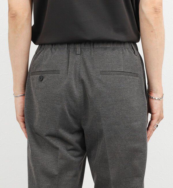 NOLLEY'S goodman「《ビジカジ/セットアップ対応》強撚バスケット イージーパンツ 26SS」|チノ|