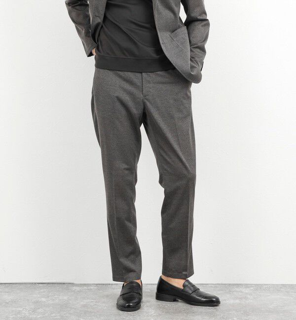 NOLLEY'S goodman「《ビジカジ/セットアップ対応》強撚バスケット イージーパンツ 26SS」|チノ|