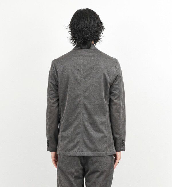 NOLLEY'S goodman「《ビジカジ/セットアップ対応》強撚バスケット イージージャケット 26SS」|テーラードジャケット|