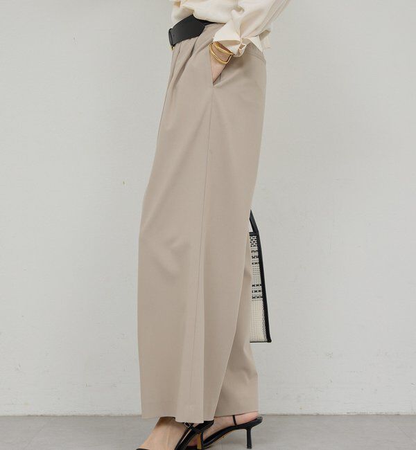  「【手洗い可】イージー2タックパンツ」|チノ|