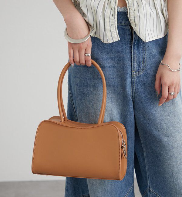  「WハンドルモチーフBAG」|トートバッグ|