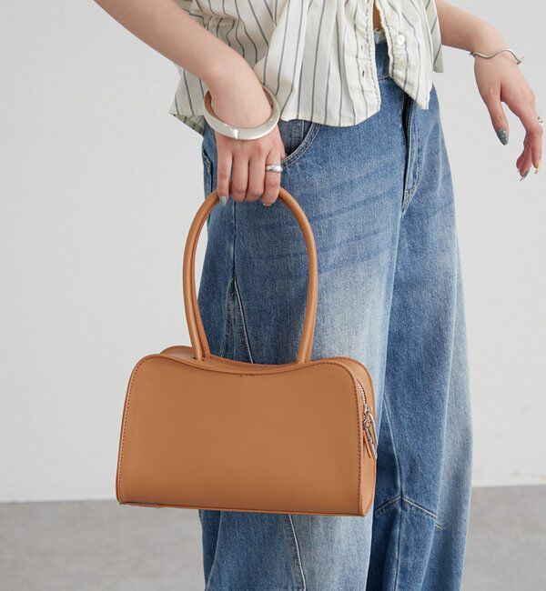  「WハンドルモチーフBAG」|トートバッグ|