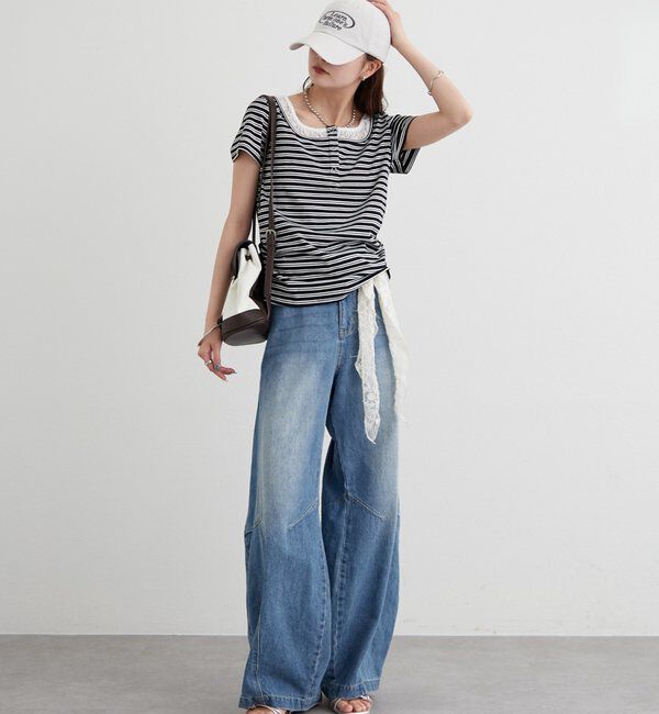  「ベルト付きコンビミニリュック」|トートバッグ|