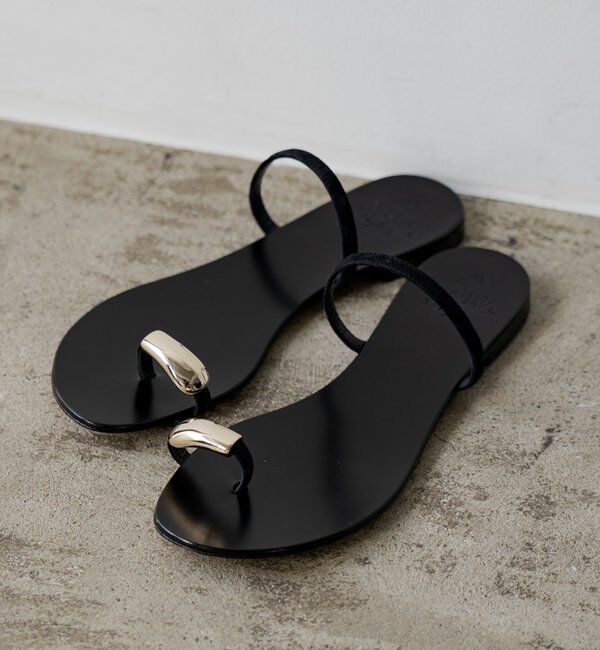  「【il sandaro/イルサンダロ】ゴールドパーツサンダル」|その他|ゴールド