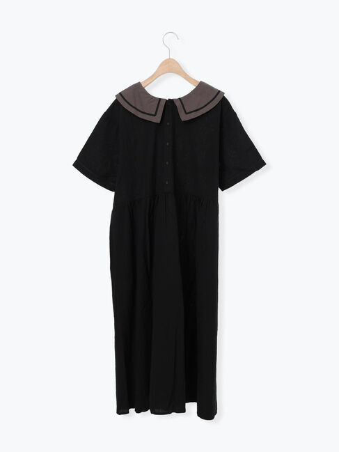 Samansa Mos2「ビッグ襟前後2WAYワンピース」|ワンピース|