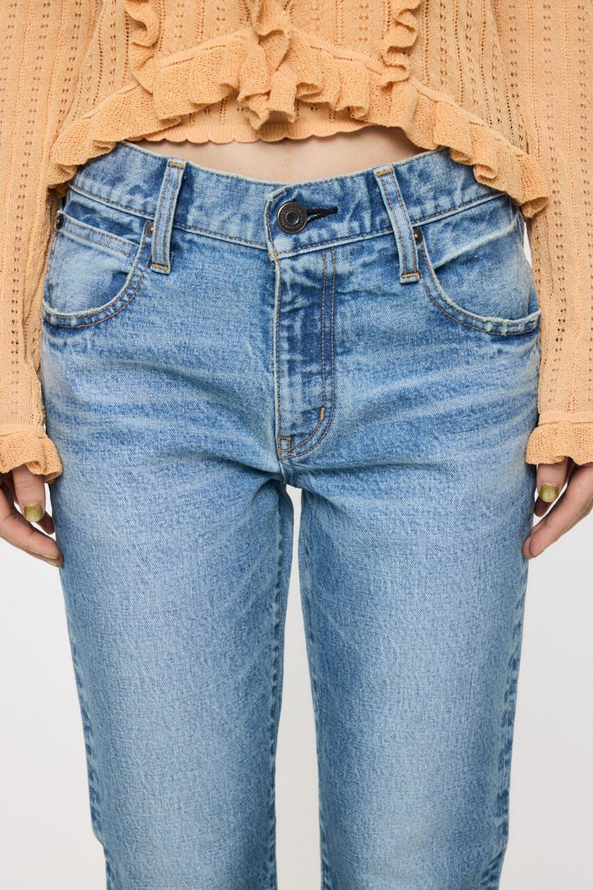 MOUSSY「MVS MIDRISE FLARE」|デニム|