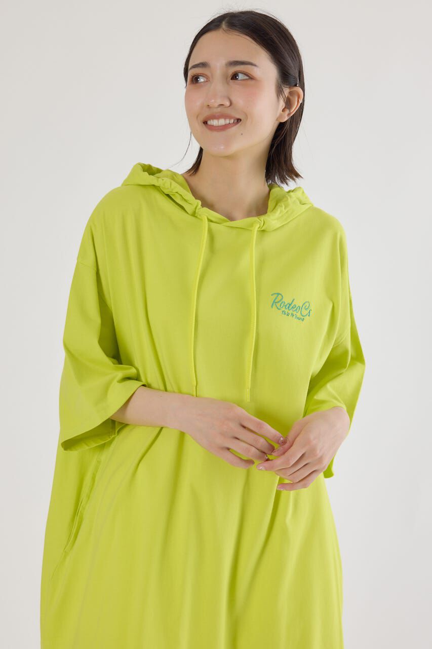 RODEO CROWNS「RCSロゴパーカーワンピース」|ワンピース|