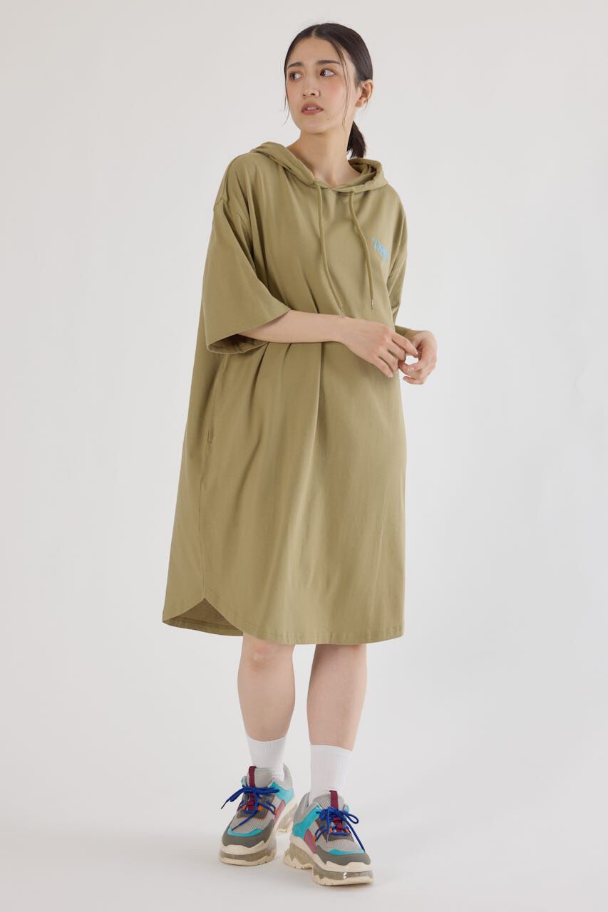 RODEO CROWNS「RCSロゴパーカーワンピース」|ワンピース|