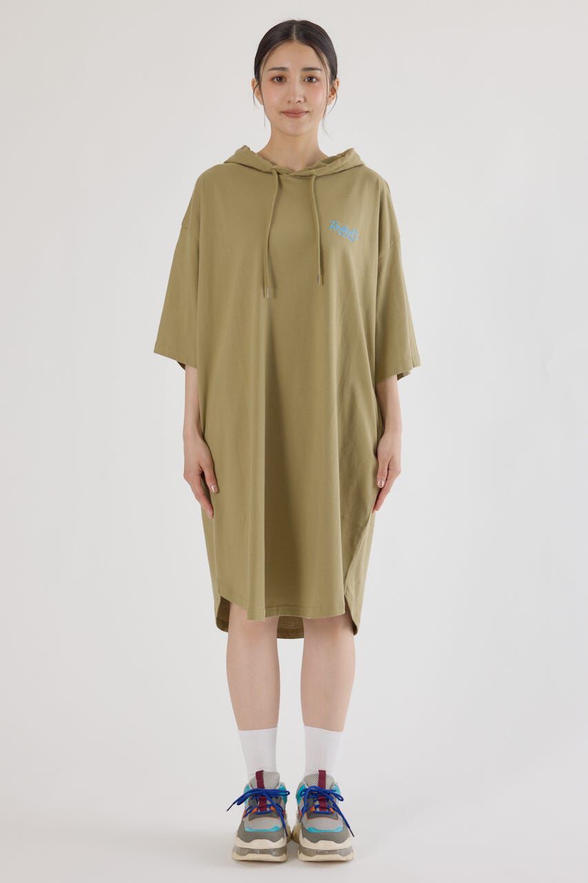 RODEO CROWNS「RCSロゴパーカーワンピース」|ワンピース|