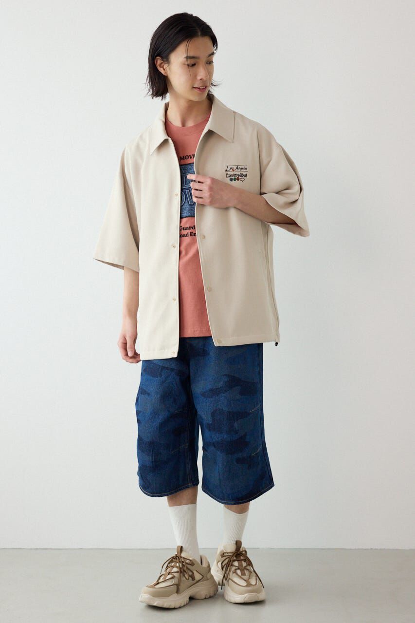 RODEO CROWNS「USハーフスリーブコーチシャツ」|シャツ・ブラウス|