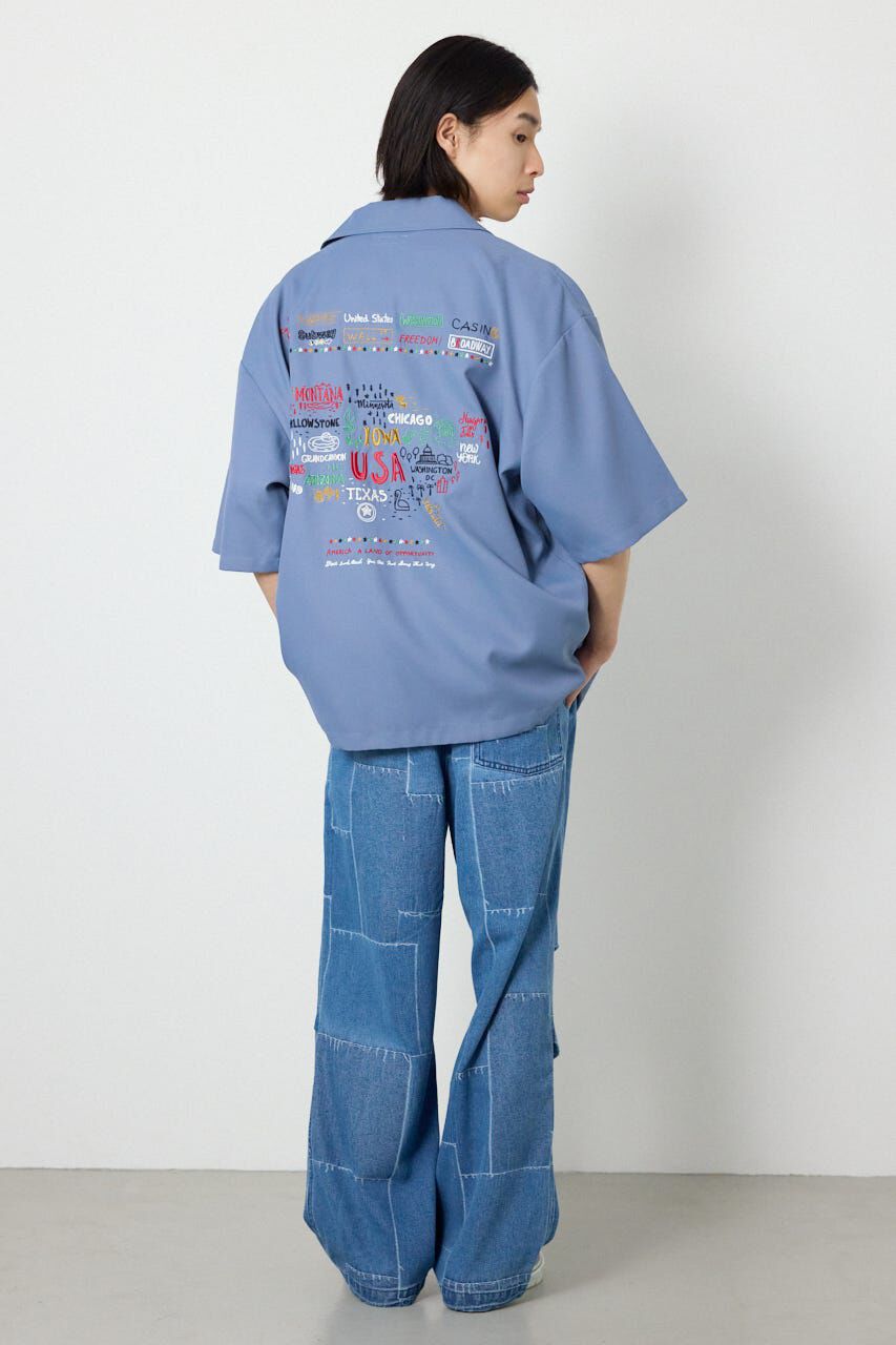 RODEO CROWNS「USハーフスリーブコーチシャツ」|シャツ・ブラウス|