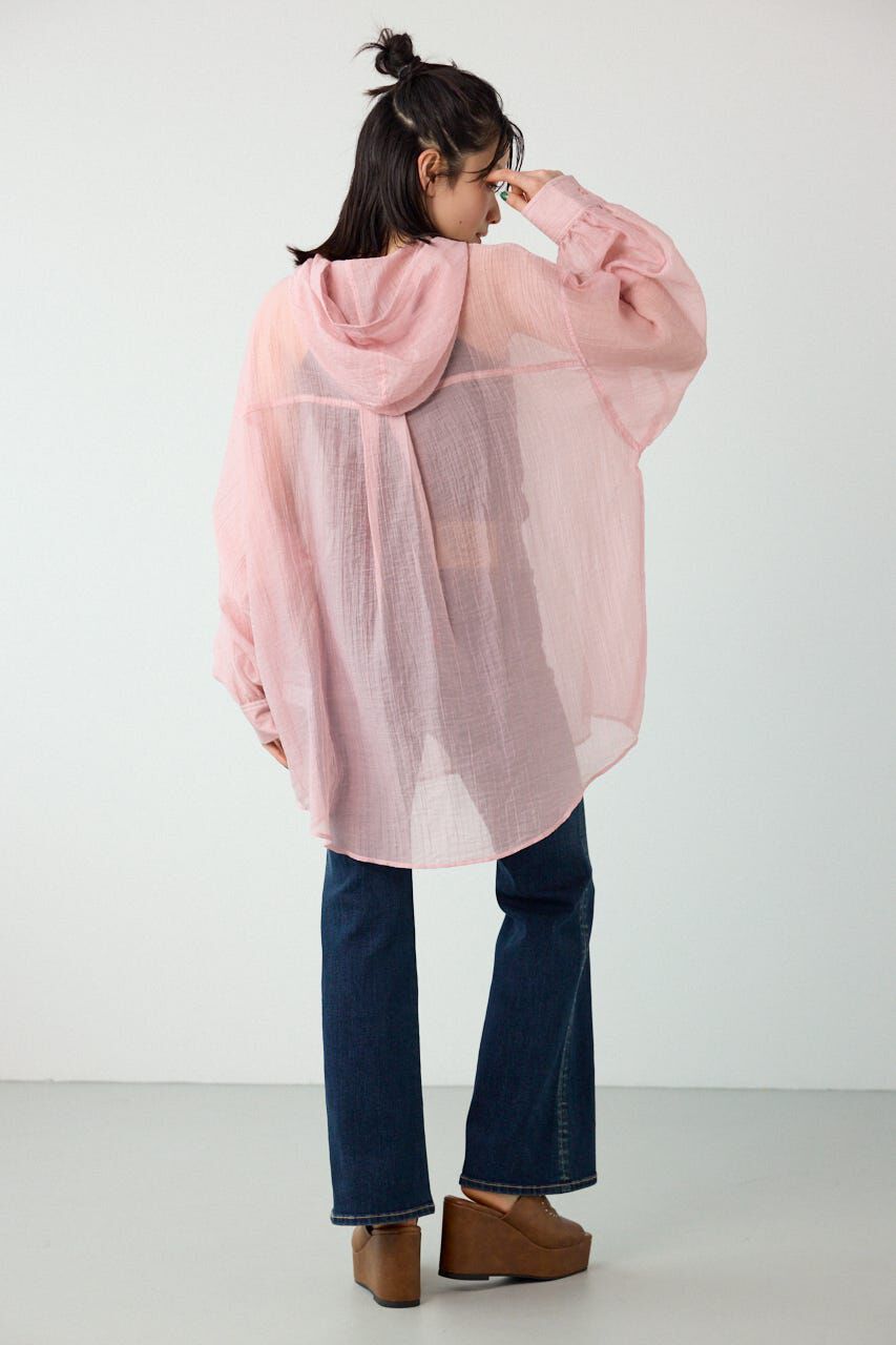 RODEO CROWNS「ワッシャーフーディーシャツ」|シャツ・ブラウス|