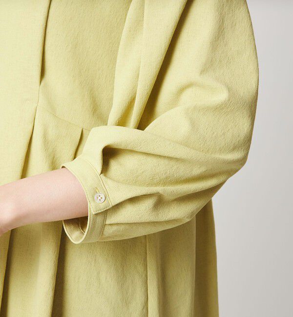 UNITED ARROWS green label relaxing「ウエスト タック ブラウス UVカット 通気性」|シャツ・ブラウス|